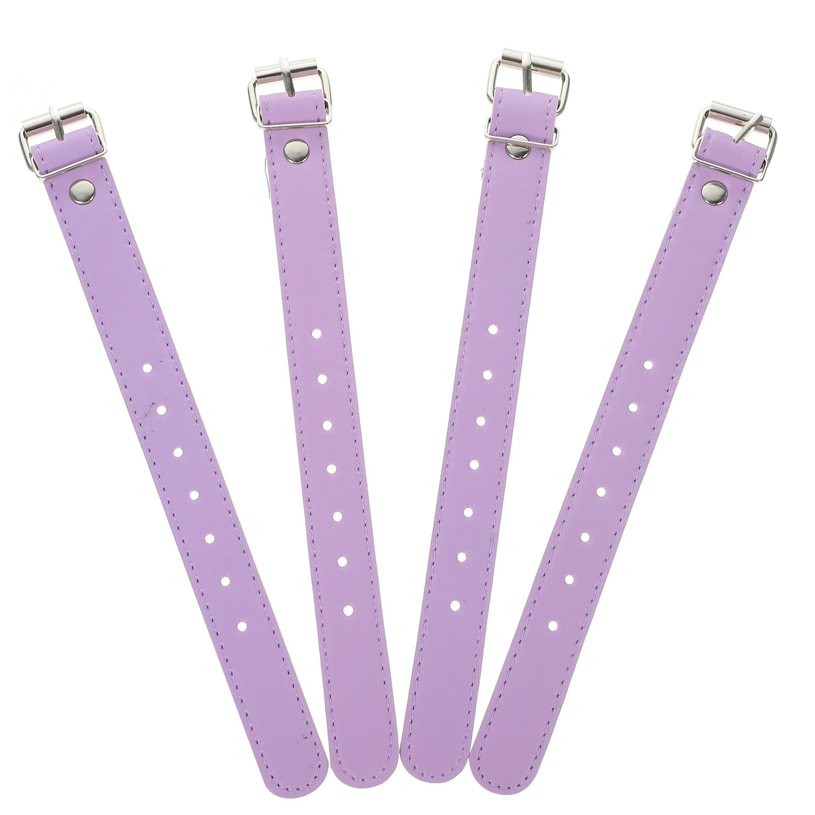 

2 Pairs Bicycle Basket Bicycles Fittings Cycling Strap Bike Thicken Belt Part Rack Child Front Detachable