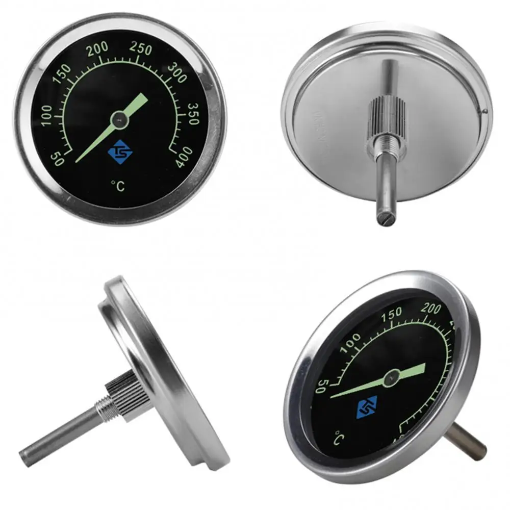 

Stainless Steel 50-400 Degree Celsius Smoker Grill Thermometer Temperature Gauge BBQ Smoker Household Thermometers