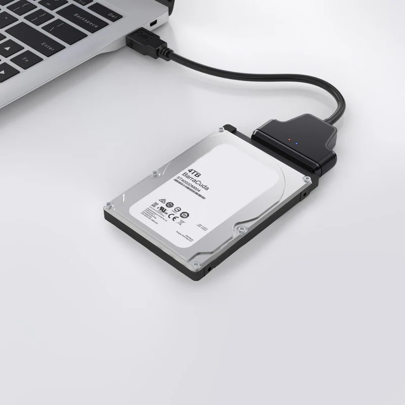 

Кабель SATA-USB 3,0 для 2,5-дюймового внешнего жесткого диска, SSD, жесткого диска, передача данных до 6 Гбит/с, USB 2,5 на Sata III, шнур, удобный для переноск...