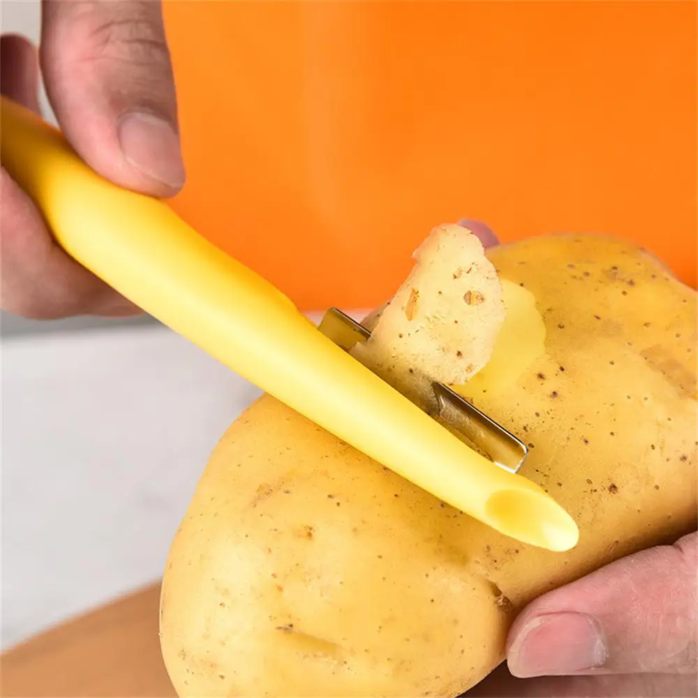 

Kitchen Stainless Steel Multifunctional Cutting Melon Gadget Fruit Peeler Radish Potato Cutter Kitchen Tools Vegetable Peeler