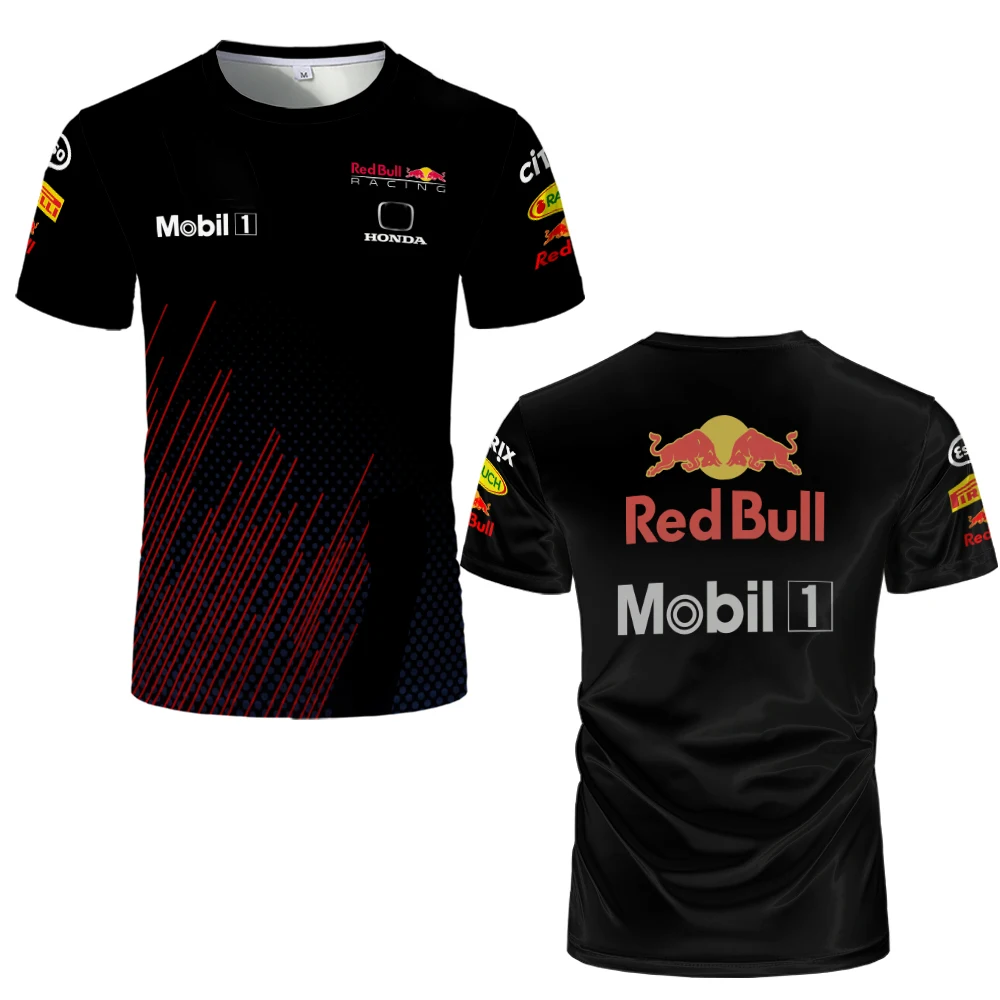 2022 футболка футбольной команды Red Racing RB18 для мужчин экстремального спорта