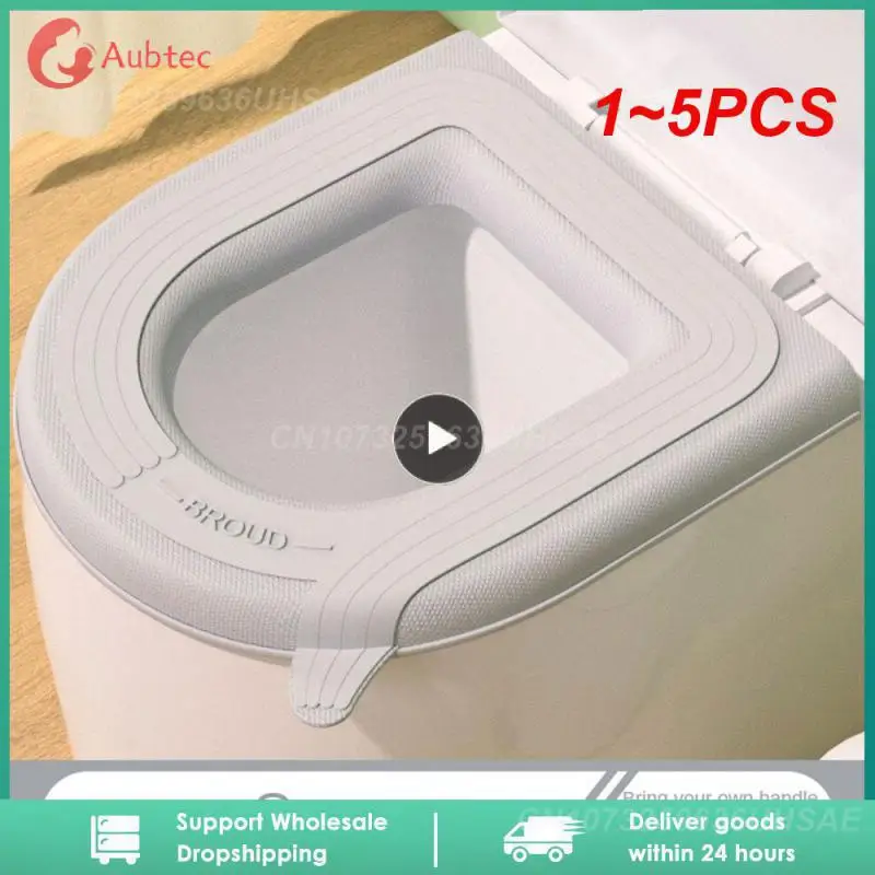 

1-5 шт., водонепроницаемый чехол для унитаза