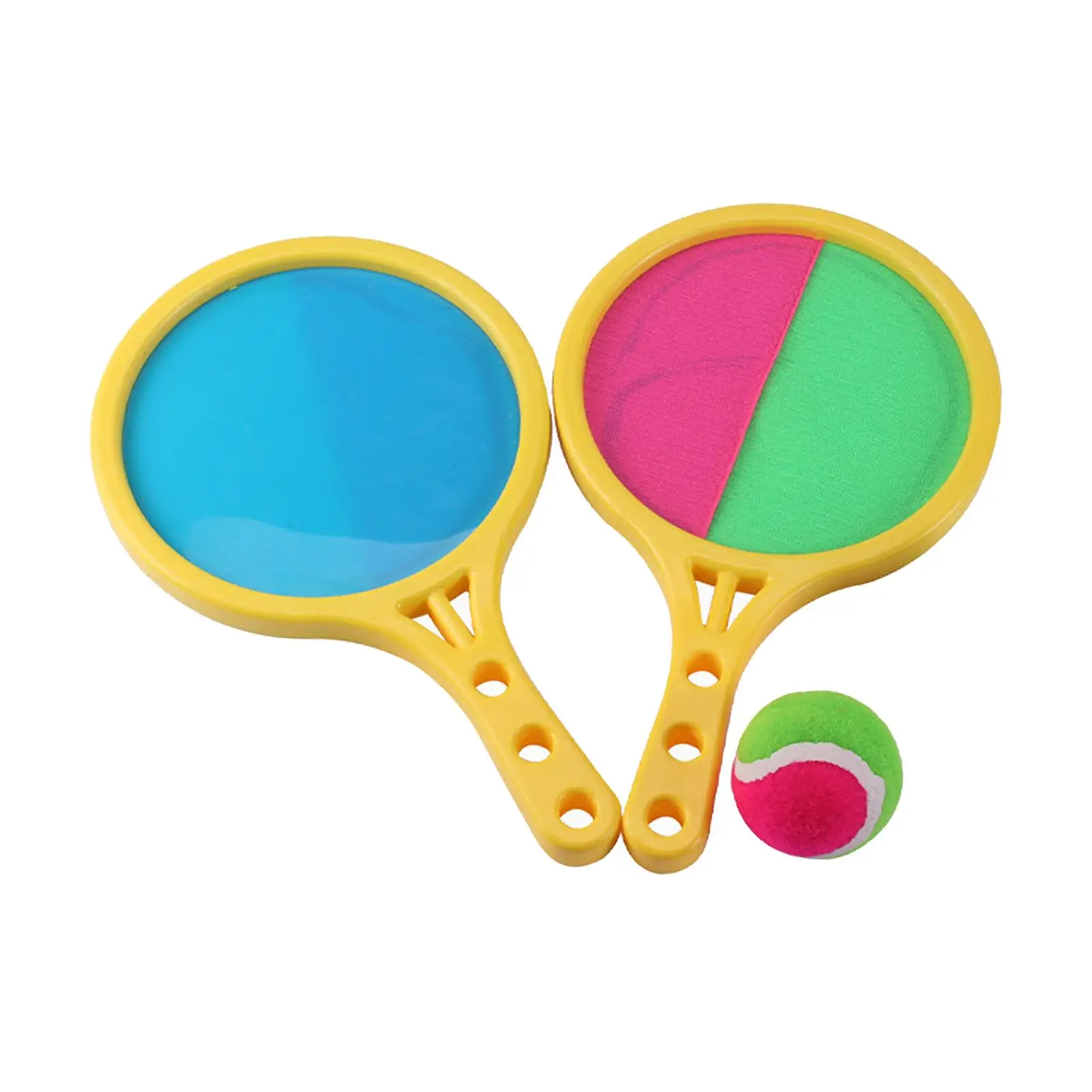 

Paddle Catch Balls Racket Set Toss And Catch Balls Games for Girls Boys Kids