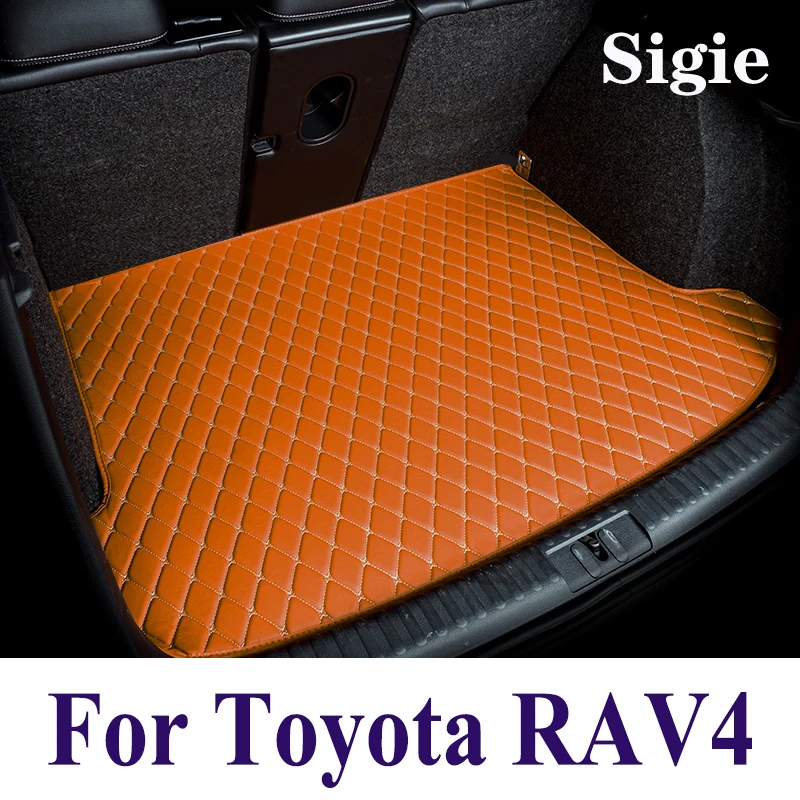 

Car Trunk Mat For Toyota RAV4 2013 2014 2015 2016 2017 2018 2019 Custom Car Accessories Auto Interior Decoration