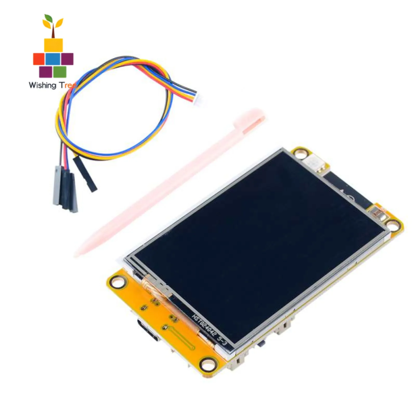 Фото 2,4-дюймовый дисплей ESP32 с модулем WiFi+BT ESP32-32, разрешение 240x320, драйвер ILI9341, сенсорный экран для Arduino IoT №2
