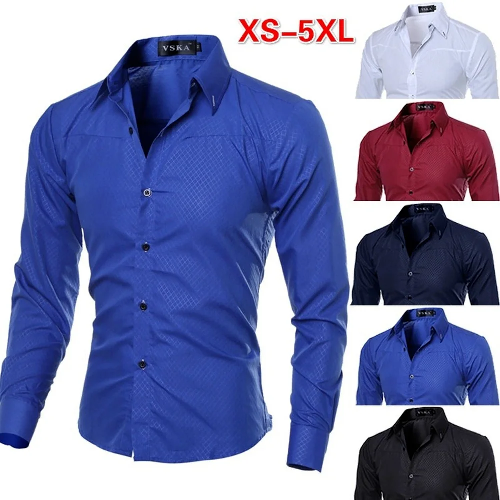 

Men's Classic Business Long-sleeved Slim-fit Formal Shirt