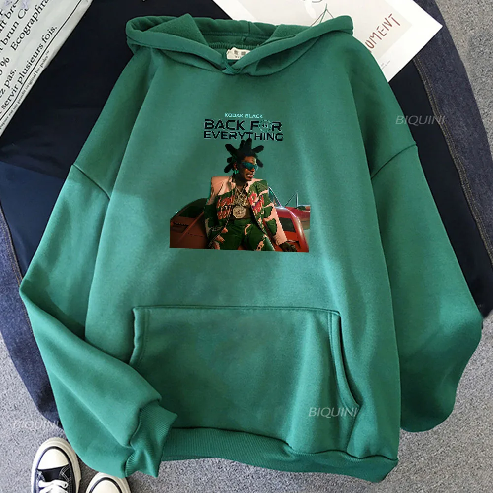 Kodak Black Back for Everthing толстовки с капюшоном зимние унисекс длинными рукавами мужская