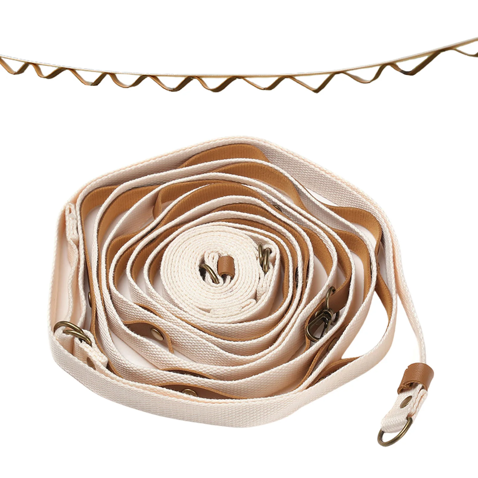 

Camping Storage Strap Camping Clothesline For Equipment Storage Camping Gear Line Organizer Adjustable Camping Gear And