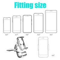 Uchwyt samochodowy na telefon komórkowy uniwersalna deska rozdzielcza łatwy uchwyt do montażu GPS uchwyt na telefon komórkowy stojak samochodowy na iPhone Samsung Xiaomi 4