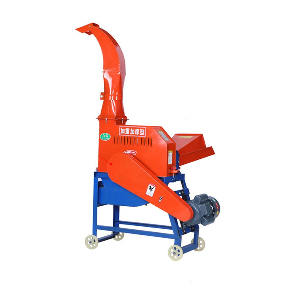 

Industrial Straw Self Feeding Chuff Cutter Machine Manual With Electric Motor