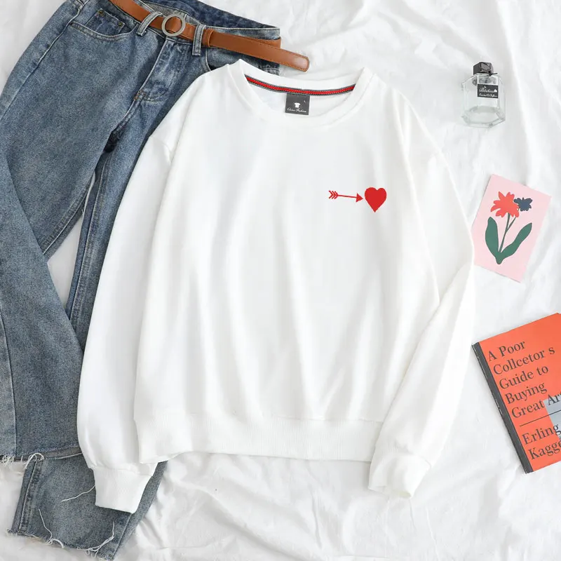 

Bangtan Boys большие толстовки осень весна тонкие Crewneck пуловеры с принтом сердца корейские модные топы уличная одежда мужские толстовки