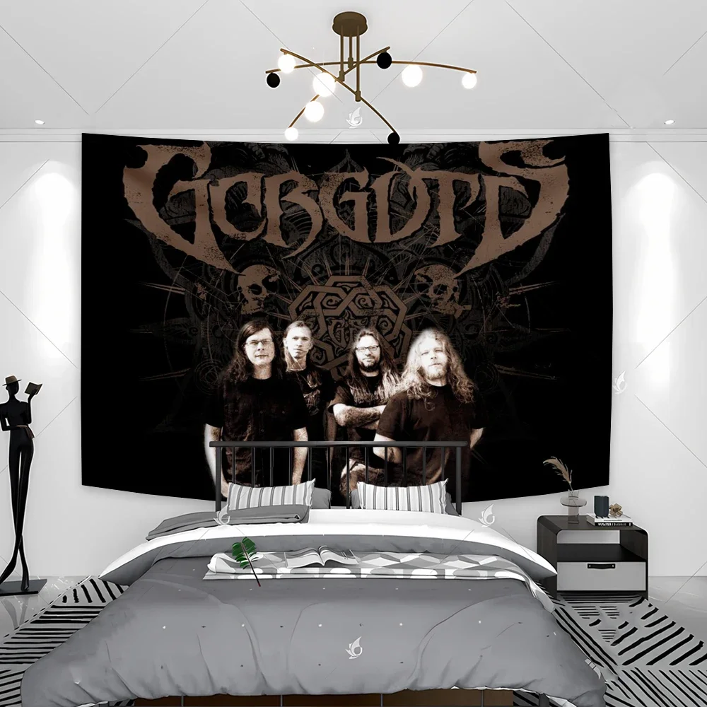 Канадская искусственная Гобеленовая ткань с принтом хиппи Настенная Подвеска