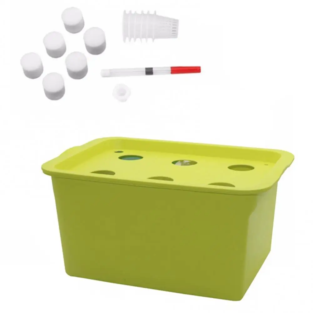 

Гидропонные садовые горшки с 6 отверстиями, комплект для выращивания растений без пузырьков, для выращивания растений в питомнике, вилка ст...