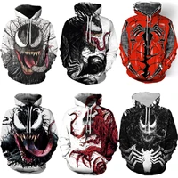 hot selling deadly guardian 3d printed casual coat hooded sweater cosplay animation