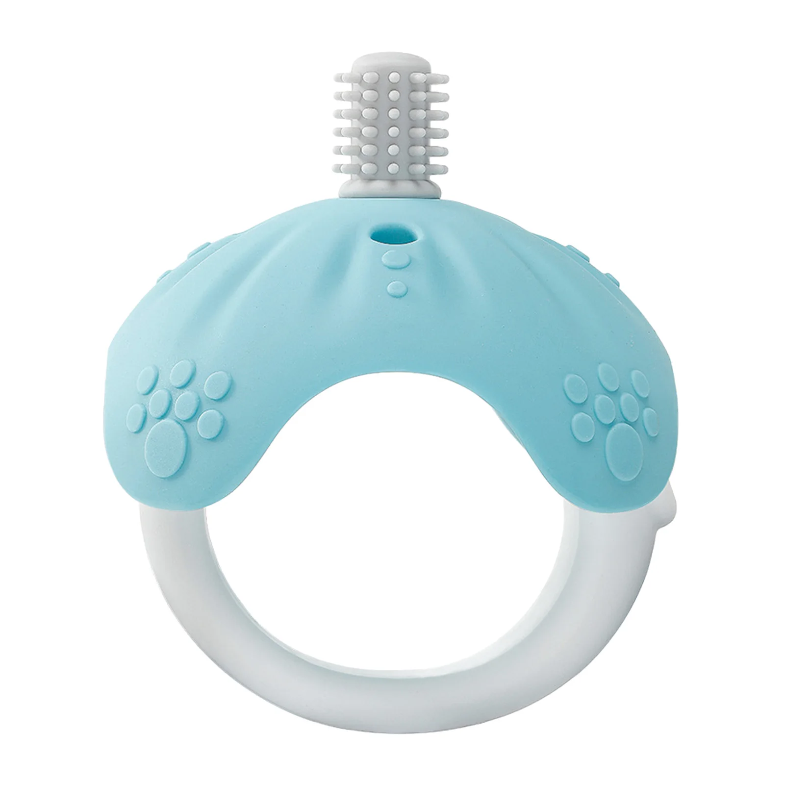 

Silicone Soothing Teether Toy Silicone Soothing Teether Toy For Baby Infant Teething Relief Pacifier Toy For 0-6month Infants