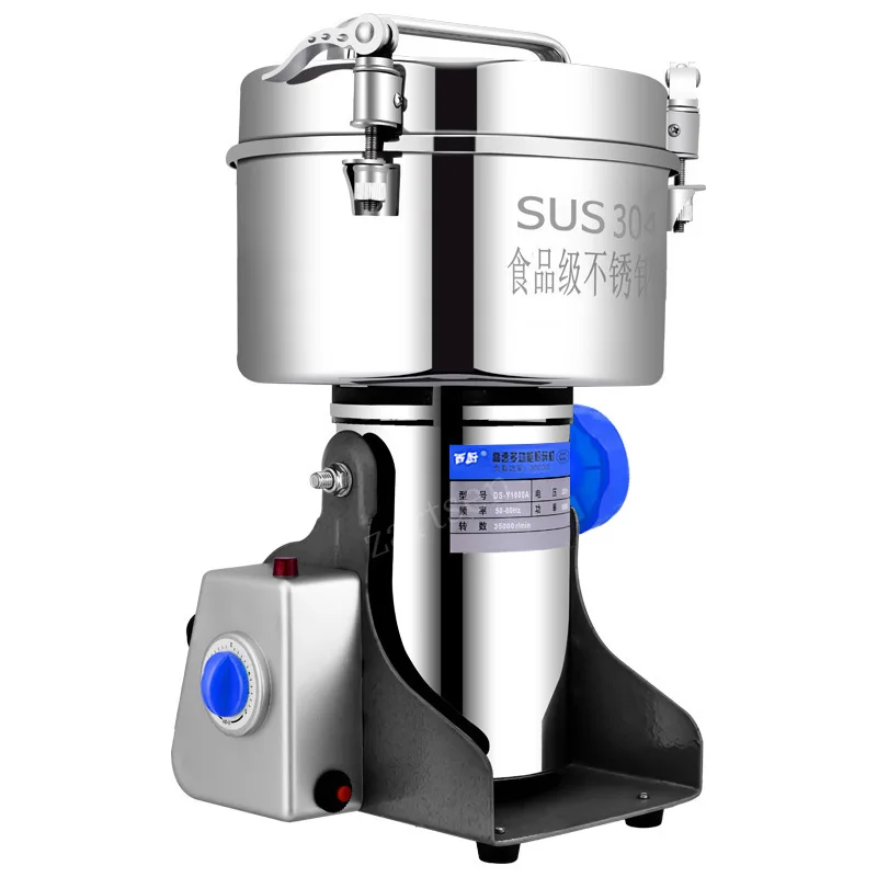 

2500 г, Электрический измельчитель для зерен, трав, злаков, сухой пищи, машина для измельчения муки, порошка, измельчитель, дробилка, шлифовальный станок