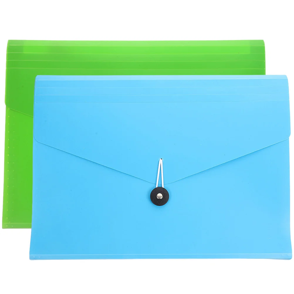 

Test Paper Clip File Holder Accordion Folder Organizer Accordian Large Capacity Binder Document Bag