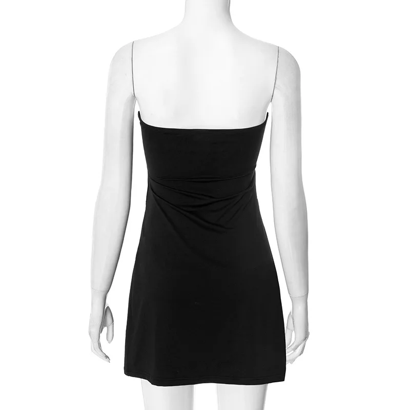 Сексуальное женское платье с металлической отделкой в виде морской звезды без