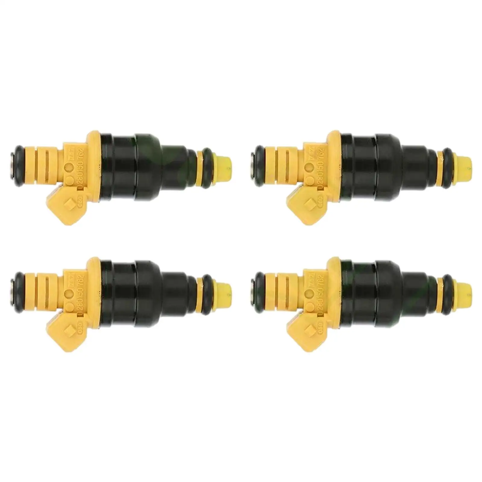 

4Pcs Car Fuel Injectors 0280150762 Injector Set Fit for Volvo 405 505 240 244 245 740 745 940 85-95 for Peugeot 3517572