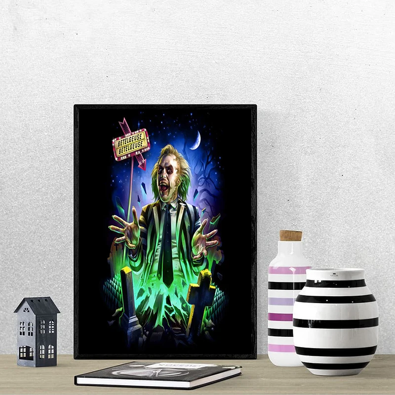 B-Beetlejuice постер из фильма декор комнаты украшение интерьера дома постеры для