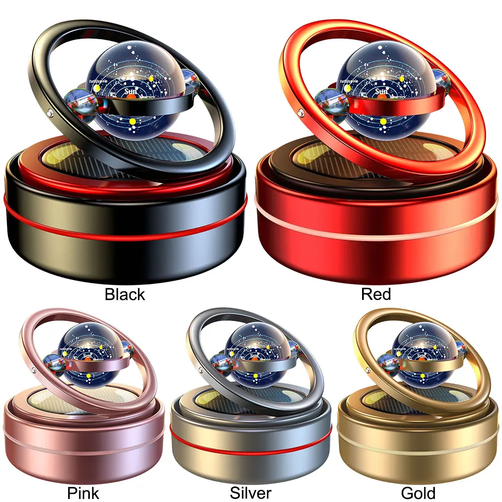 Домашний солнечный освежитель воздуха вращающаяся внутренняя курильница