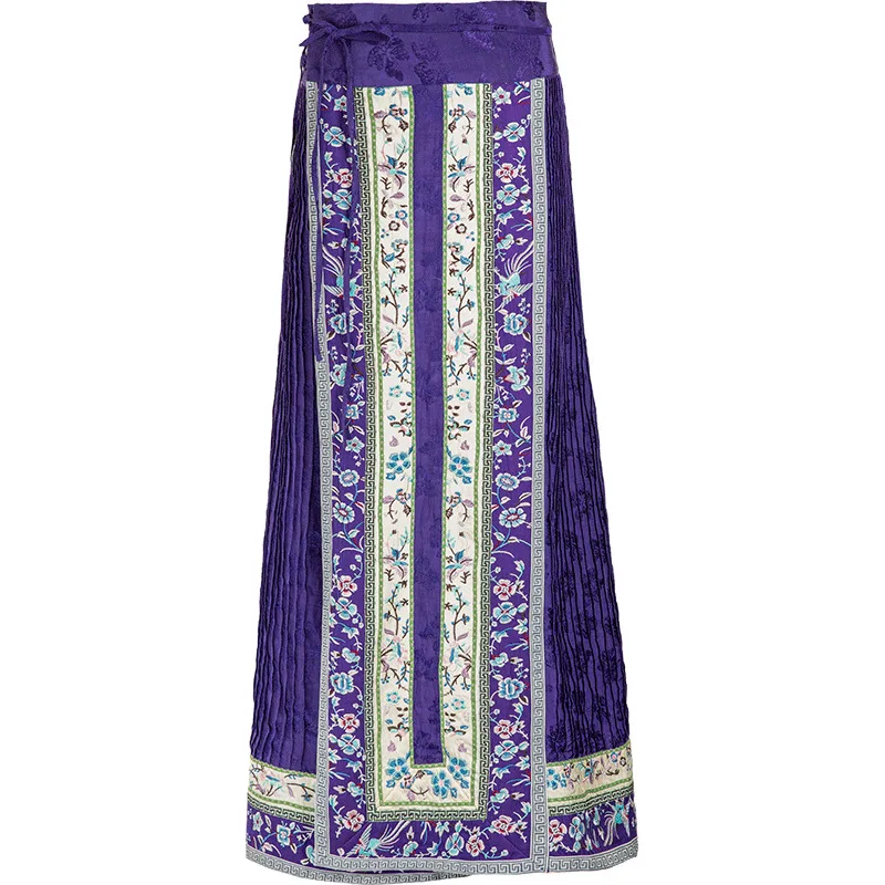 Рисунок 4 - Женская винтажная юбка с принтом