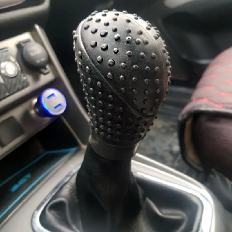 

Universal Silicon Car Gear Shift Knob Cover Anti-skid Automatic Transmission Gear Lever Shift Knob Protector Styling Accessories