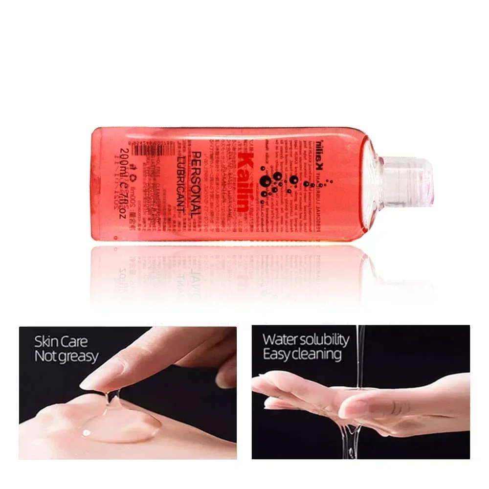 Смазка с фруктовым вкусом Клубничный секс Анальные интимные смазки для сеанса