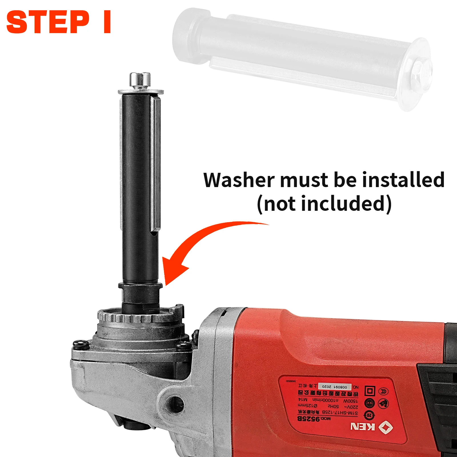Угловая шлифовальная машина полировальная шатун ручка защитная крышка M10/M14/5/8-11