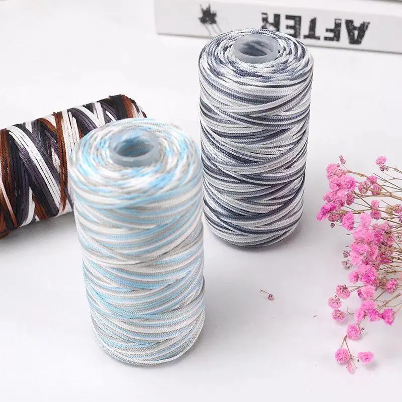 

Hollow Thread, Fine Ice Silk Thread, Hook Shoe, Hook Hat, Woven Shoe, Mercerized Ice Hemp, Bright Silk Hook Bag, Hook Pad