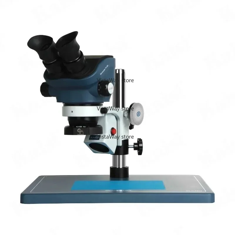 Фото Kaisi TX-50S Microscopio For Pcb Bga Mobile Repair With144 LED Light 7-50X Microscopes №2