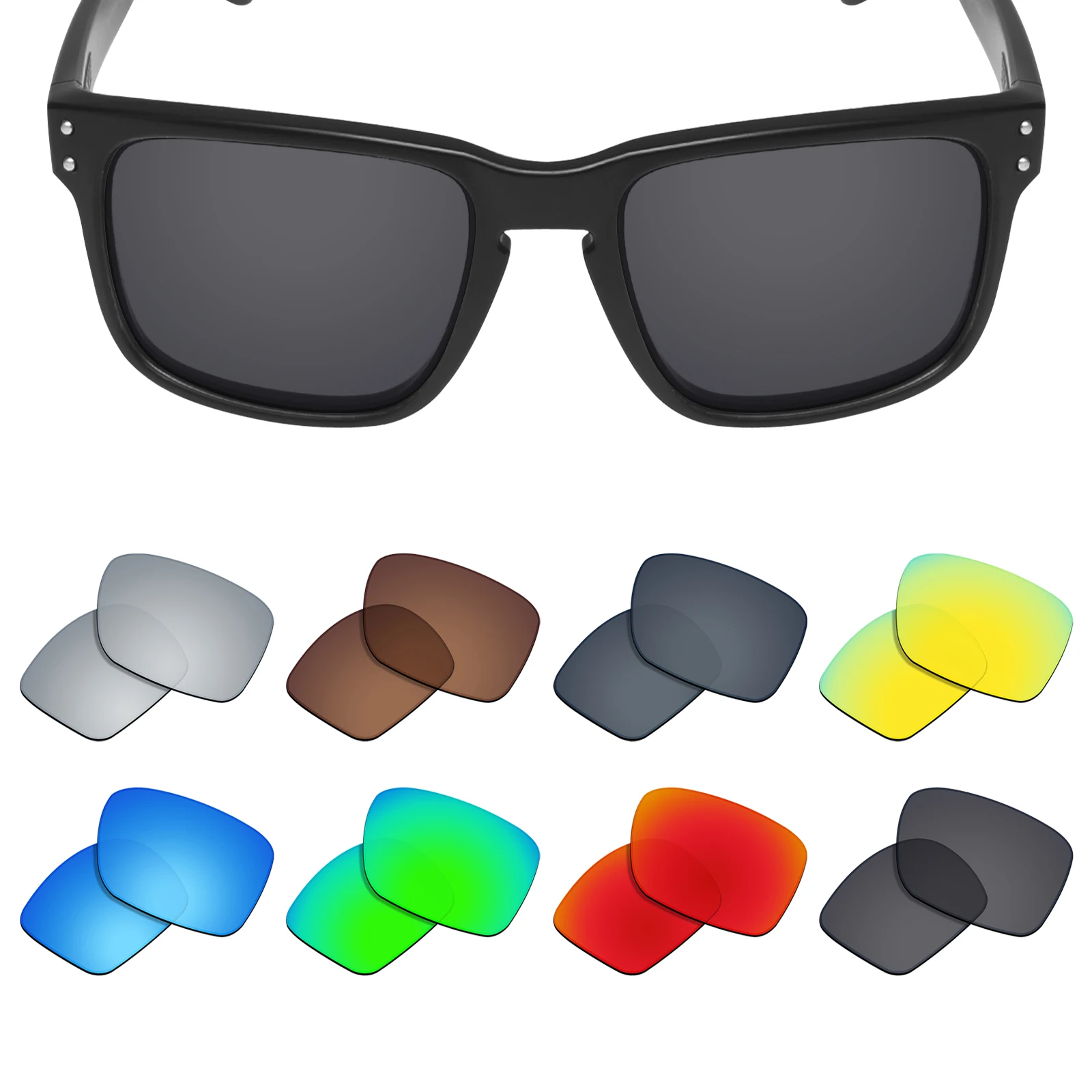 Замена поляризационных линз Firtox True UV400 для солнцезащитных очков Oakley Holbrook LX Asian Fit