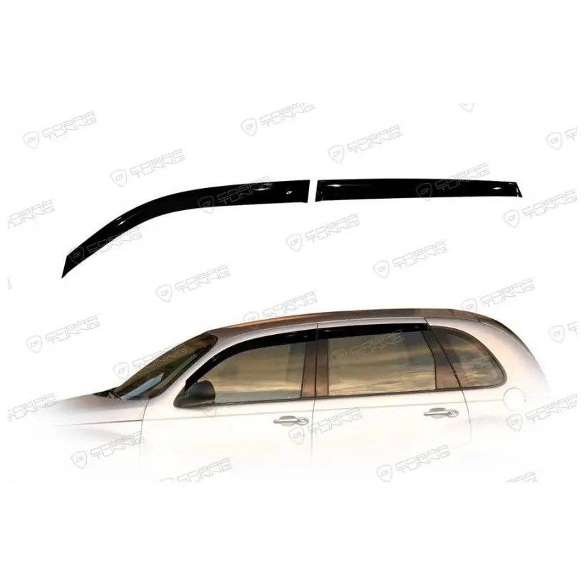 Дефлекторы окон Cobra Tuning C50100 на авто Крайслер ПТ Крузер Универсал 2000-2010 4 шт./комп.