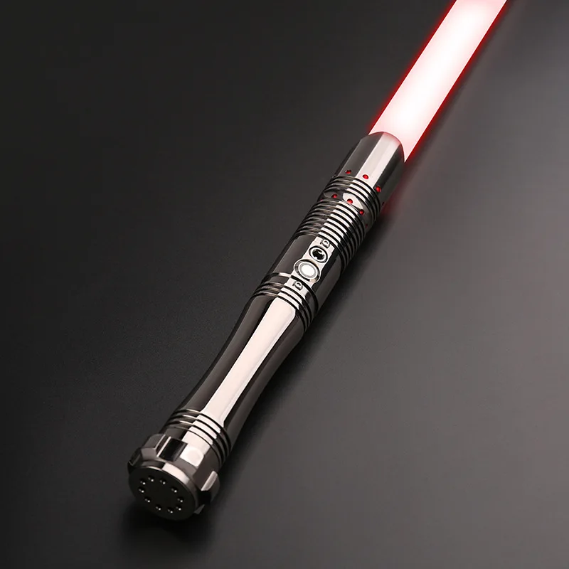 

Swing Smooth Dueling Lightsabers RGB 12 Colors Changeable 10 Sets Sound Metal Hilt FOC Light Saber Force FX Glow Stick Toys