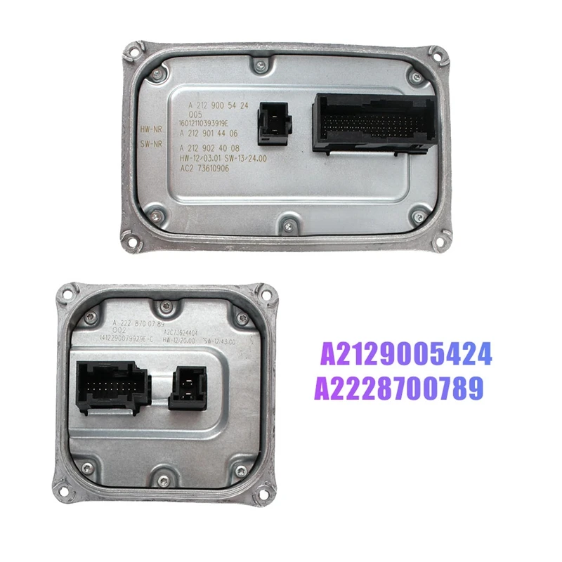 

A2228700789 A2129005424 LED Headlight Ballast Control Unit Module for Mercedes Benz E W212 S W222 GLE W166 GLS X166