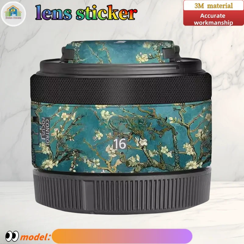 RF16F2.8STM для Canon RF16 F2.8STM наклейка на объектив камеры кожа сделай сам износостойкая
