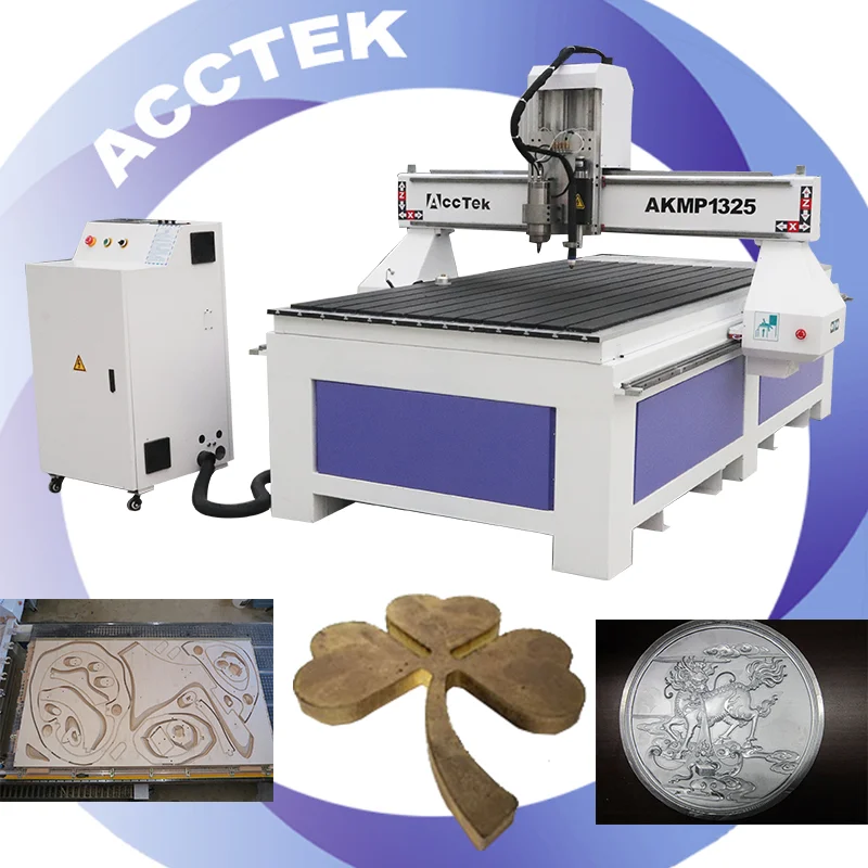

AccTek Cnc Plasma Flame Cutting Machine Metal Steel Plate Gas Cutter 1325 1530 CNC Router ChinaWoodworking CNC Machines For Sale