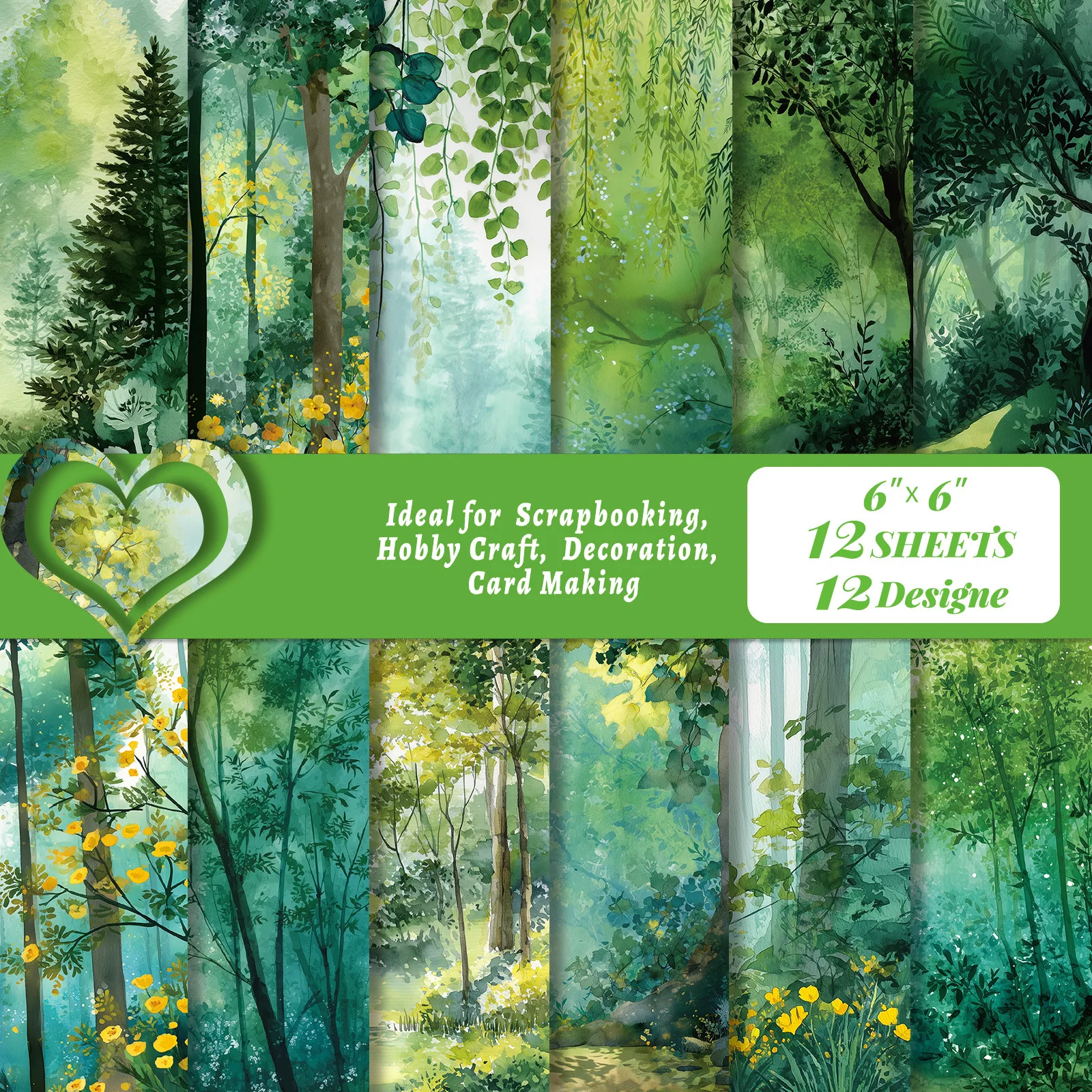 

Jianwu блокнот для скрапбукинга 12 листов