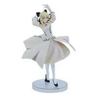 japan anime fatestay night sber altria pendragon adventure game model action figure figurine dancing doll pvc toys 21cm