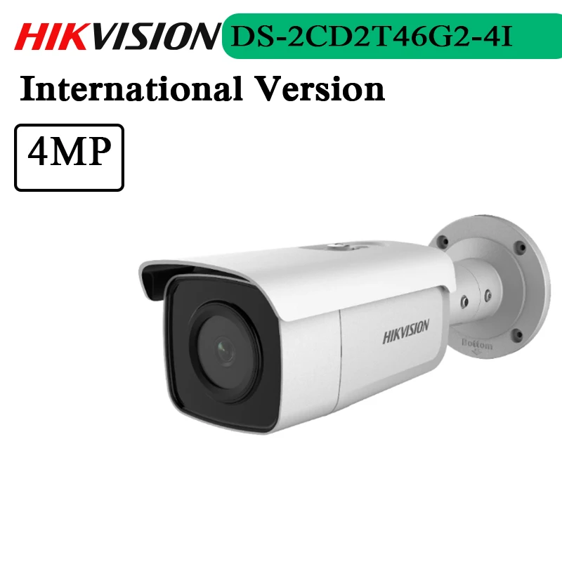 

Original Hik DS-2CD2T46G2-4I 4MP AcuSense Fixed Bullet POE Security Network Camera