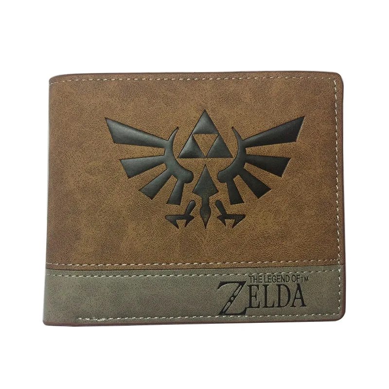 

Cartoon One Piece Striped Leather Color Matching Short Embossed Wallet Student Wallet Cartoon Surrounding Casual Unisex
