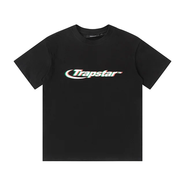 

Printing Trapstar London Phantom T-shirt Cotton Breathable Casual Short Sleeve Oversized Trend Streetwear Brand Tops Teeshirt