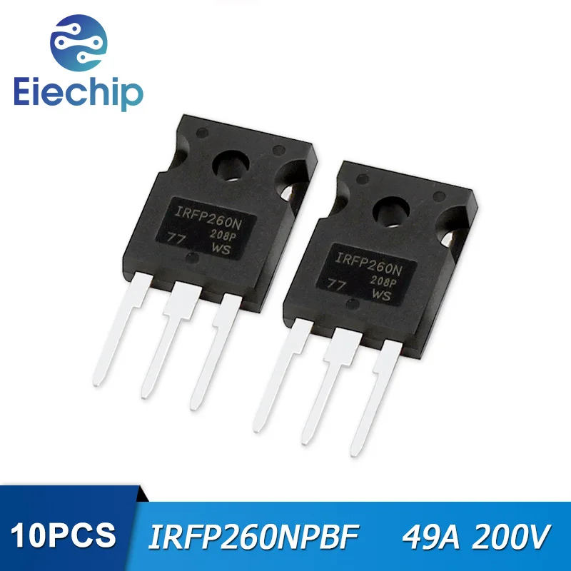 

10PCS IRFP260NPBF IRFP260N MOSFET Transistor 200V 49A TO-247