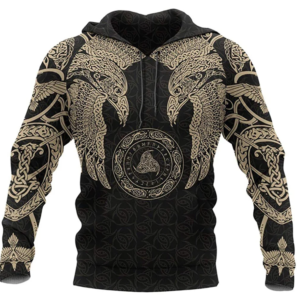 2023 New Popular 3d Print Long Outdoor Sports Hoodie Men's Large Fashion Casual Trend Hoodie Street Casual Wear
