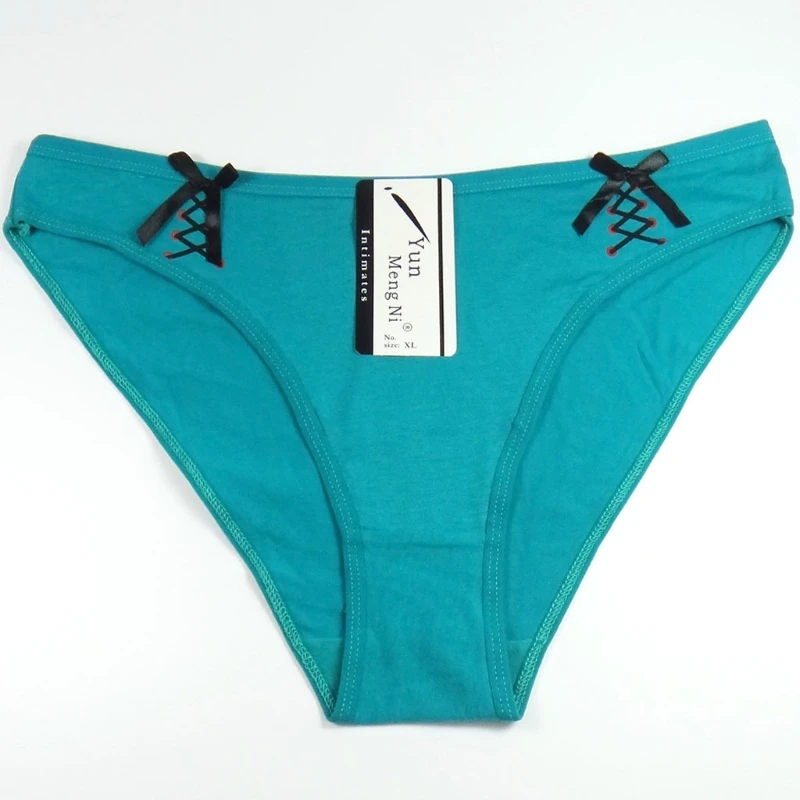 

Трусики повязка с бантом для женщин и девушек, нижнее белье из хлопчатобумажной смеси, трусики