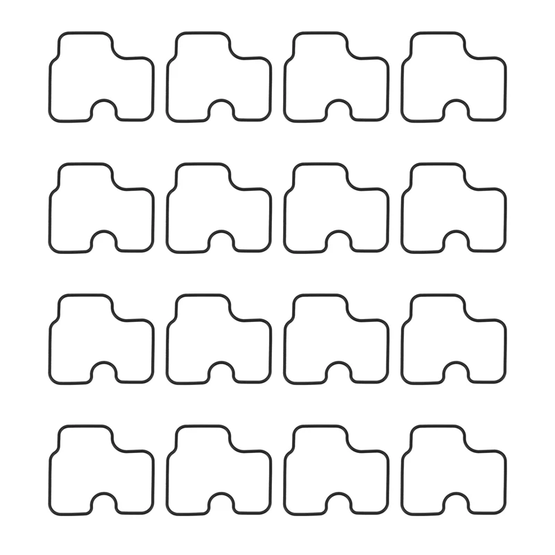 NEW-16Pcs Набор для Ремонта Карбюратора Нижняя оболочка прокладка HONDA CB500 CB600F CB1000F CB1000