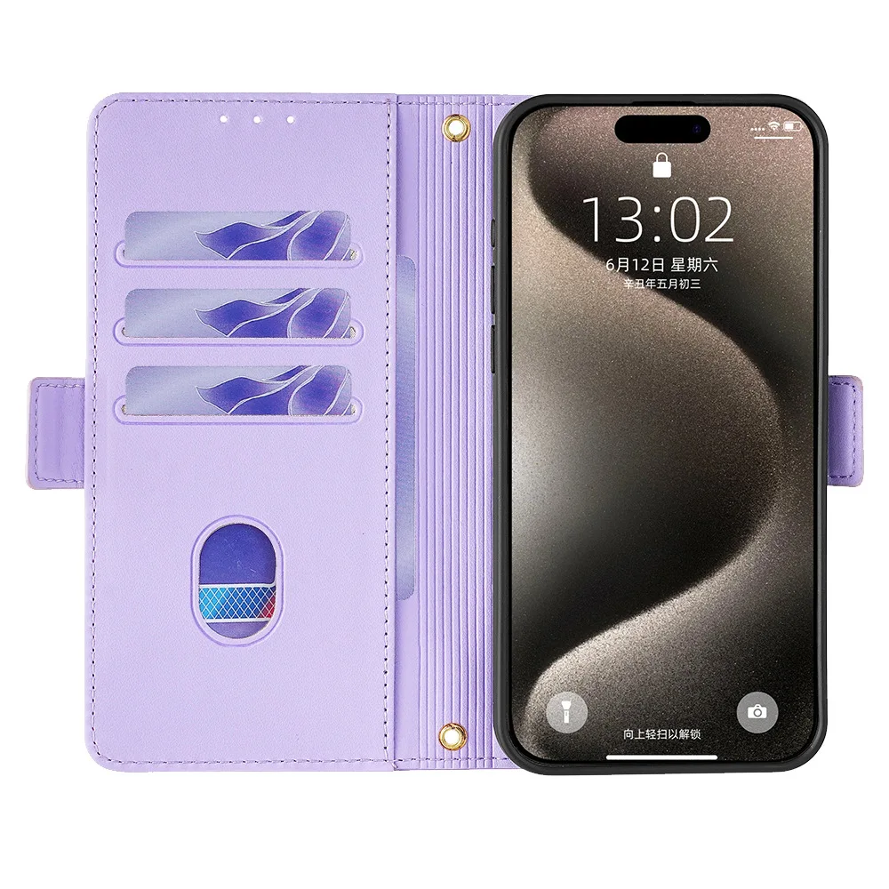 Роскошный чехол-кошелек через плечо для Nokia C300 C200 C110 C32 C31 C22 C21 C12 C02 C2 кожаный