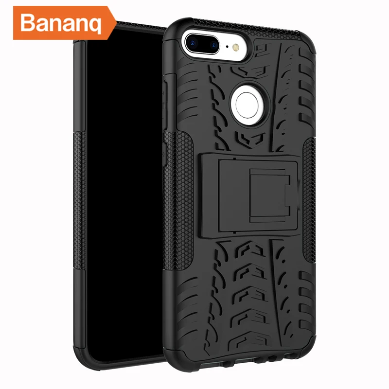 

Bananq Holder ShockProof Armor PC Plastic Case For Honor 8X 9C 9X 10 Lite Play 9A Stand Phone Cover For Huawei Y7A Y7P Y9A