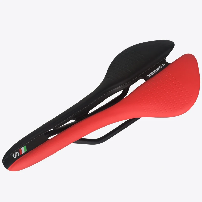 

TOSEEK Bicycle Saddle MTB Mountain Bike Saddle Road Bicycle Saddle Two-Color Ergonomic Design Bicycle Accessories