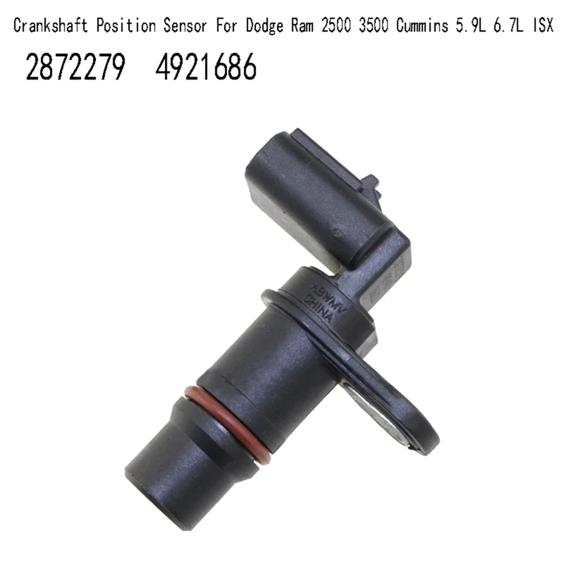 2 шт. Датчик положения коленчатого вала для Dodge Ram 2872279 2500 Cummins 5.9L 6.7L ISX автозапчасти